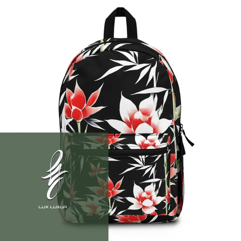 Blossoms And Bamboo Backpack One Size Bags