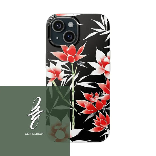 Blossoms And Bamboo Phone Case Iphone 15