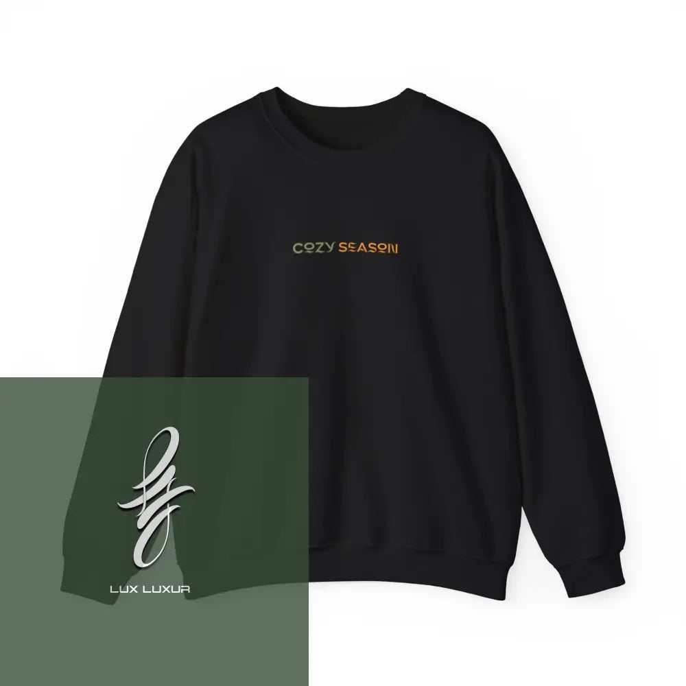 Cozy Season Crewneck Sweatshirt Black / S