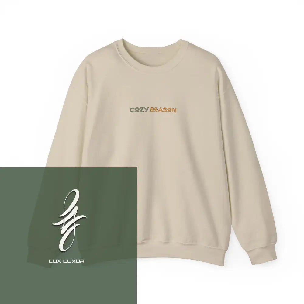 Cozy Season Crewneck Sweatshirt Sand / S