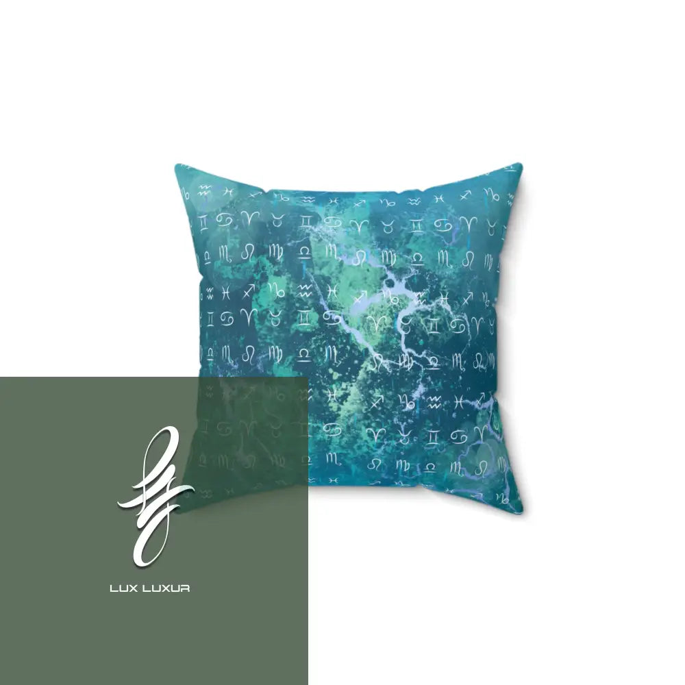 Deep Sea Square Pillow 14’’ × Home Decor