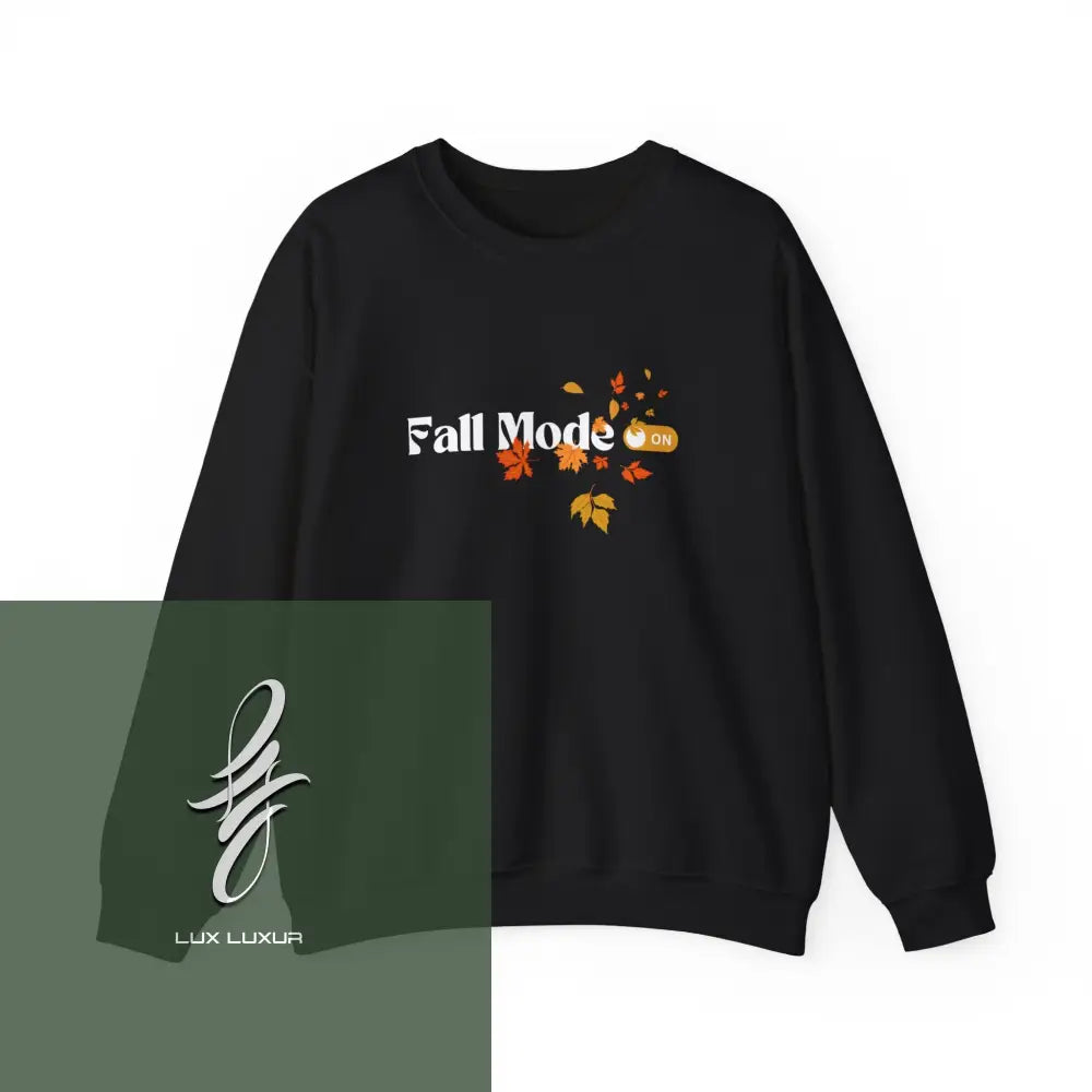 Fall Mode Mode Crewneck Sweatshirt Black / S