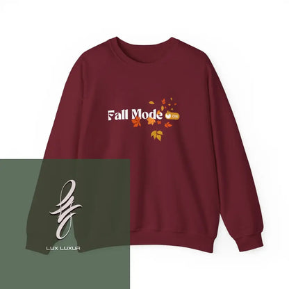 Fall Mode Mode Crewneck Sweatshirt Garnet / S