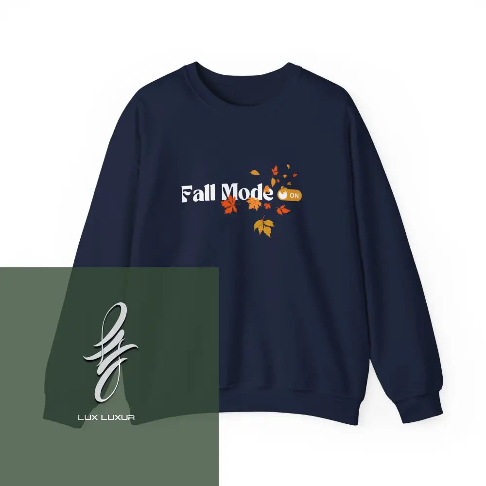 Fall Mode Mode Crewneck Sweatshirt Navy / S