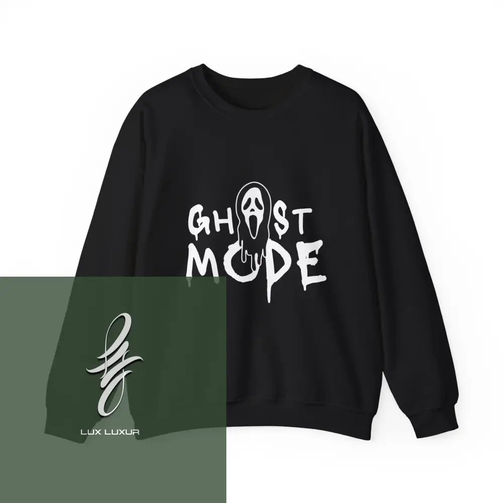 Ghost Mode Crewneck Sweatshirt Black / S