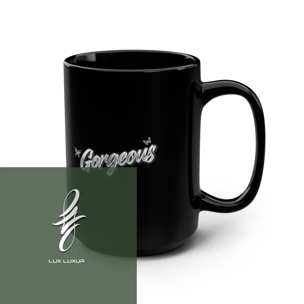 Gorgeous Black Mug 15Oz