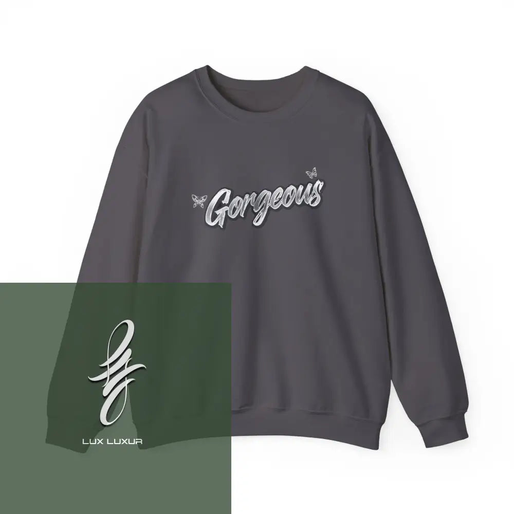 Gorgeous Crewneck Sweatshirt Charcoal / S