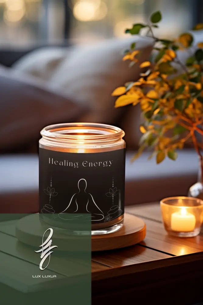 Healing Energy Scented Soy Candle Home Decor