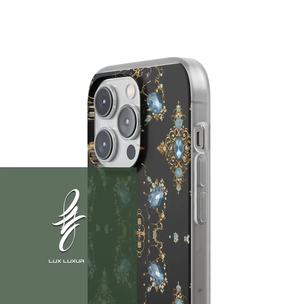 Icy Frosted Elegance Phone Case