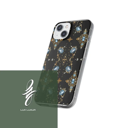 Icy Frosted Elegance Phone Case