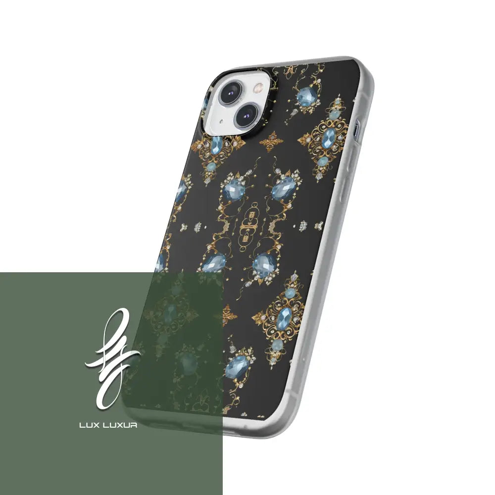 Icy Frosted Elegance Phone Case