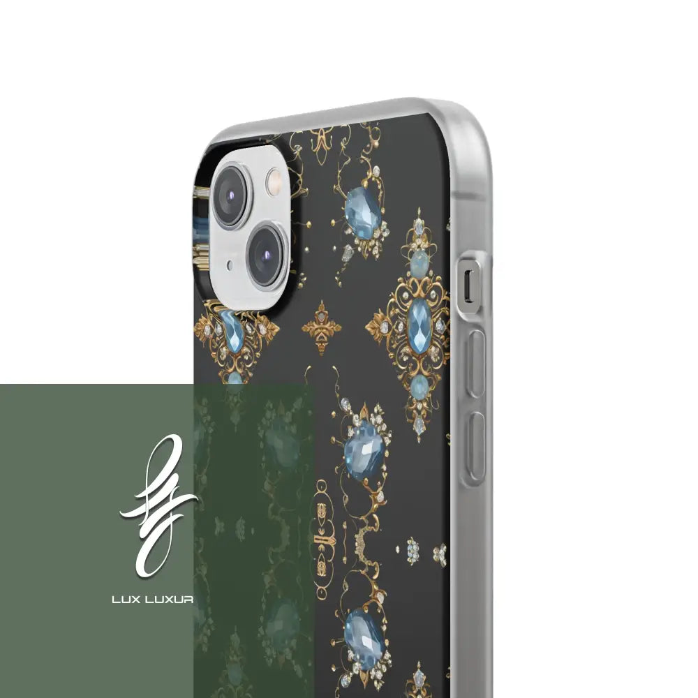 Icy Frosted Elegance Phone Case