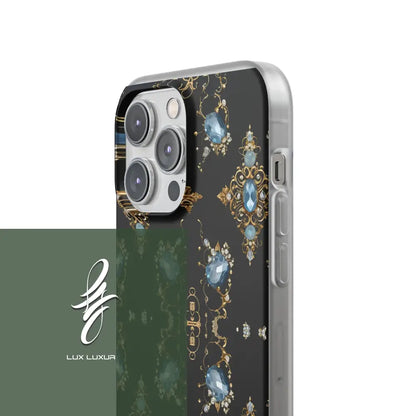 Icy Frosted Elegance Phone Case