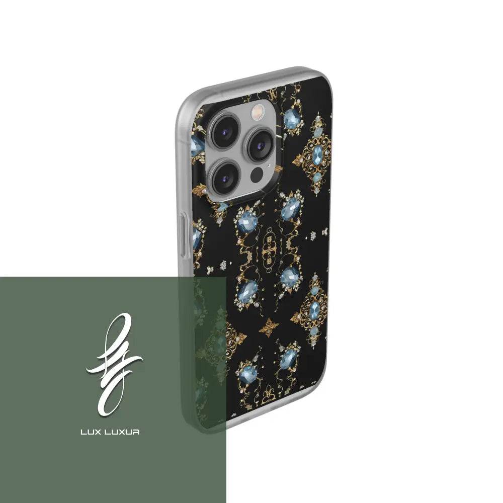 Icy Frosted Elegance Phone Case