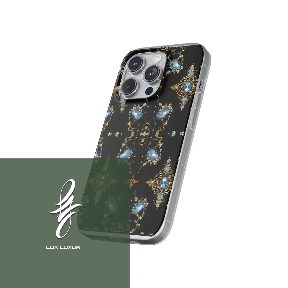 Icy Frosted Elegance Phone Case