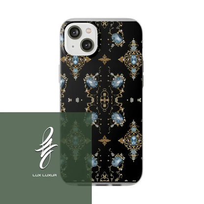 Icy Frosted Elegance Phone Case Iphone 14 Plus With Gift Packaging