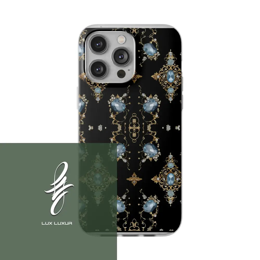 Icy Frosted Elegance Phone Case Iphone 14 Pro Max