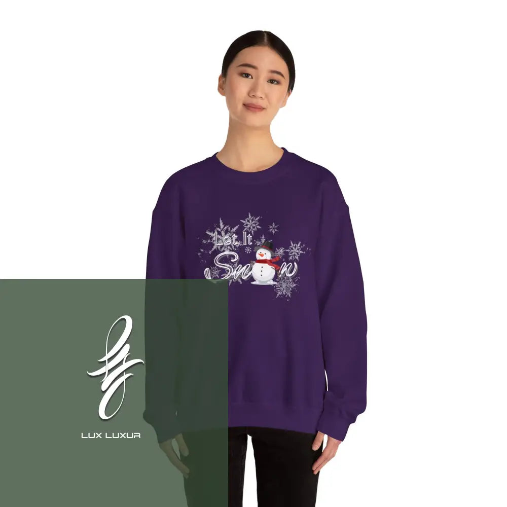 Let It Snowcrewneck Sweatshirt