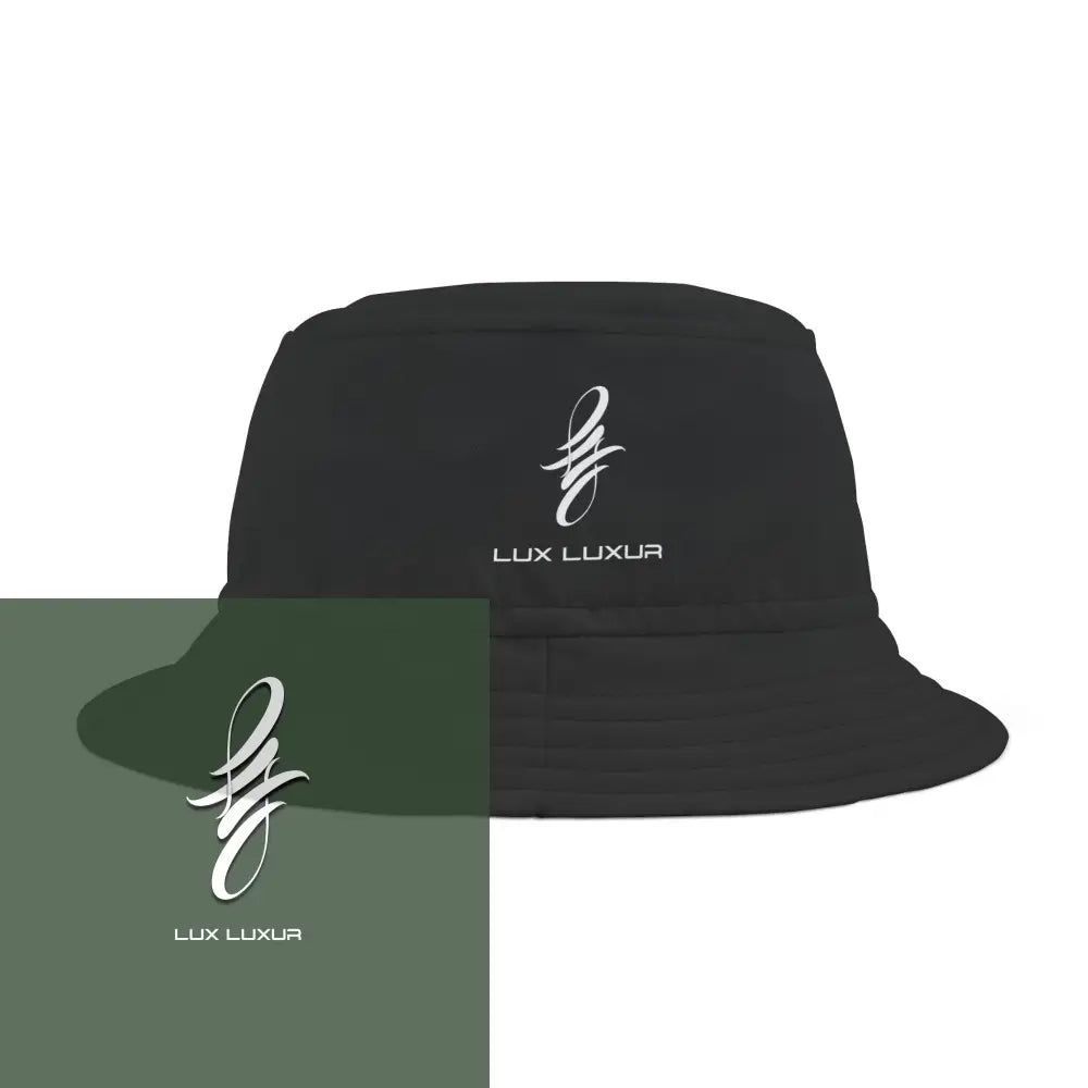 Lux Luxur Bucket Hat Small / Black Stitching Hats