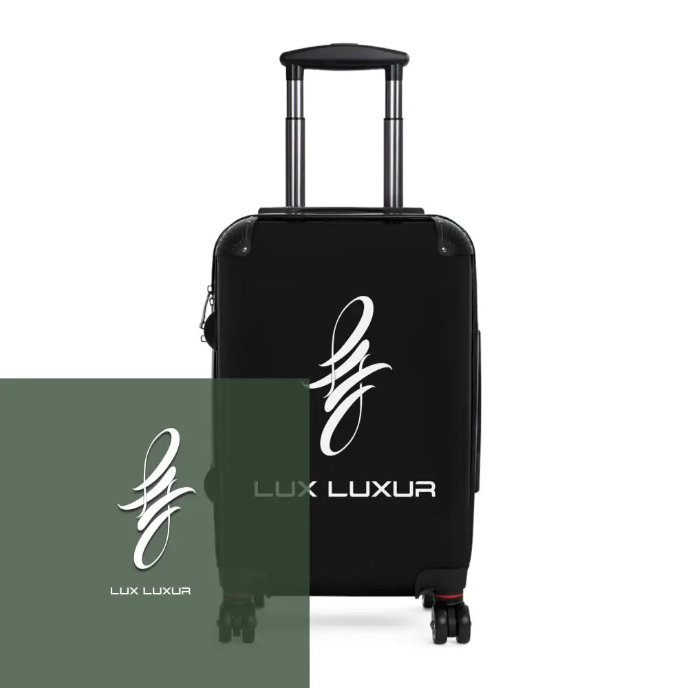 Lux Luxur Suitcase Small / Black Bags