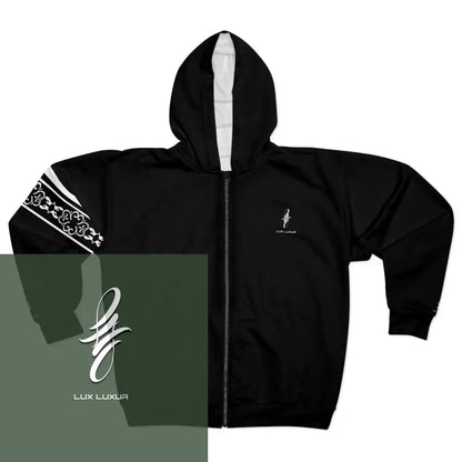 Lux Luxur Zip Up Hoodie All Over Prints