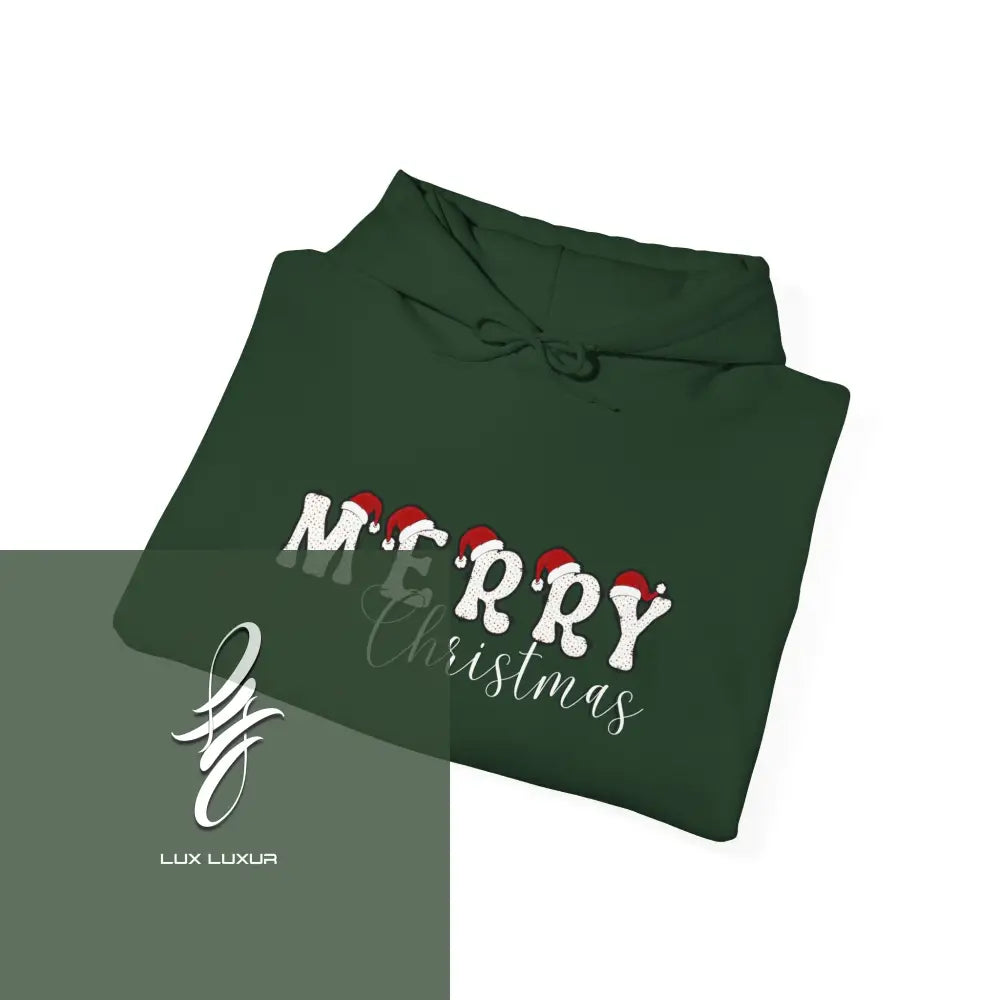 Merry Christmas Unisex Heavy Blend™ Hooded Sweatshirt Hoodie