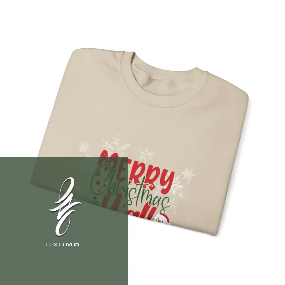 Merry Christmas Yall Crewneck Sweatshirt