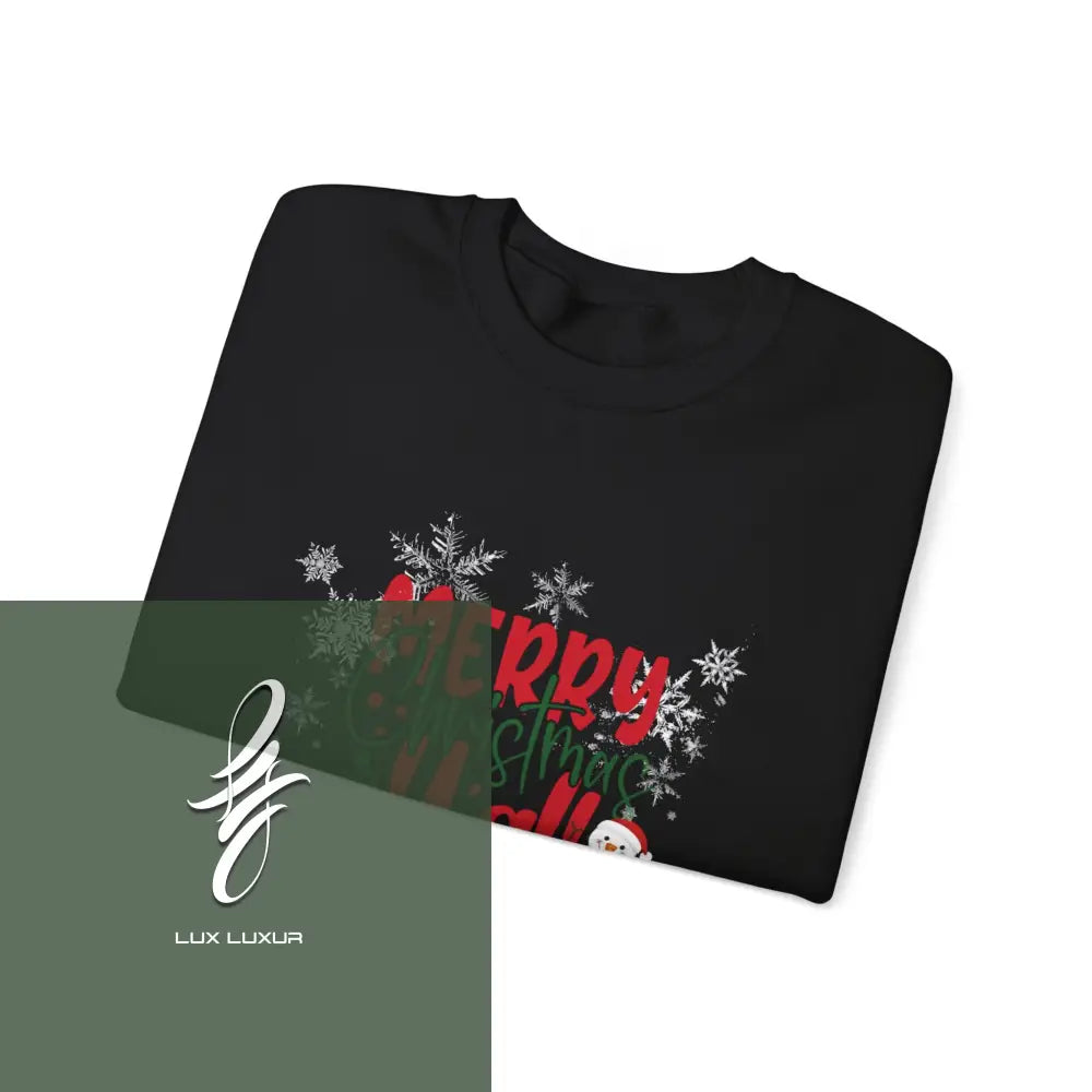 Merry Christmas Yall Crewneck Sweatshirt