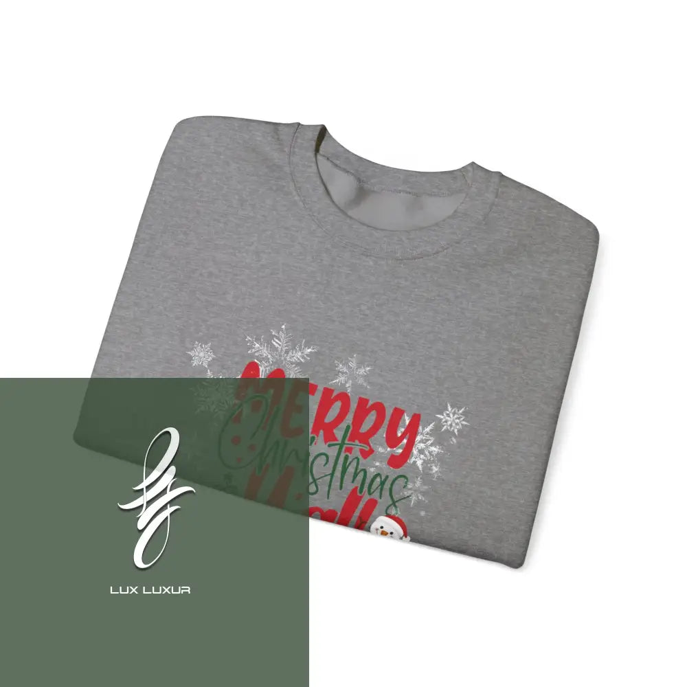 Merry Christmas Yall Crewneck Sweatshirt