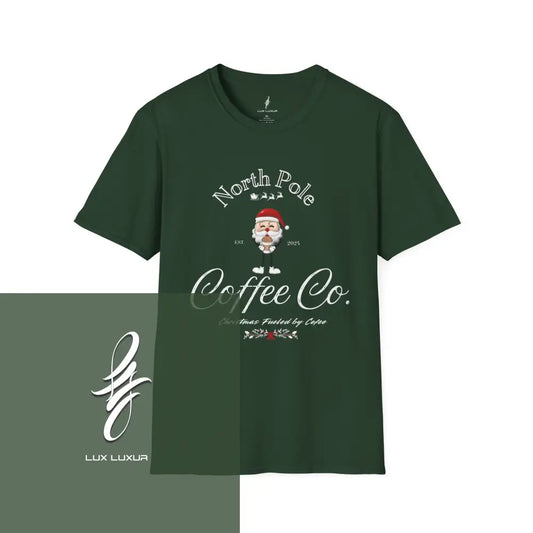 North Pole Softstyle T-Shirt M / Forest Green