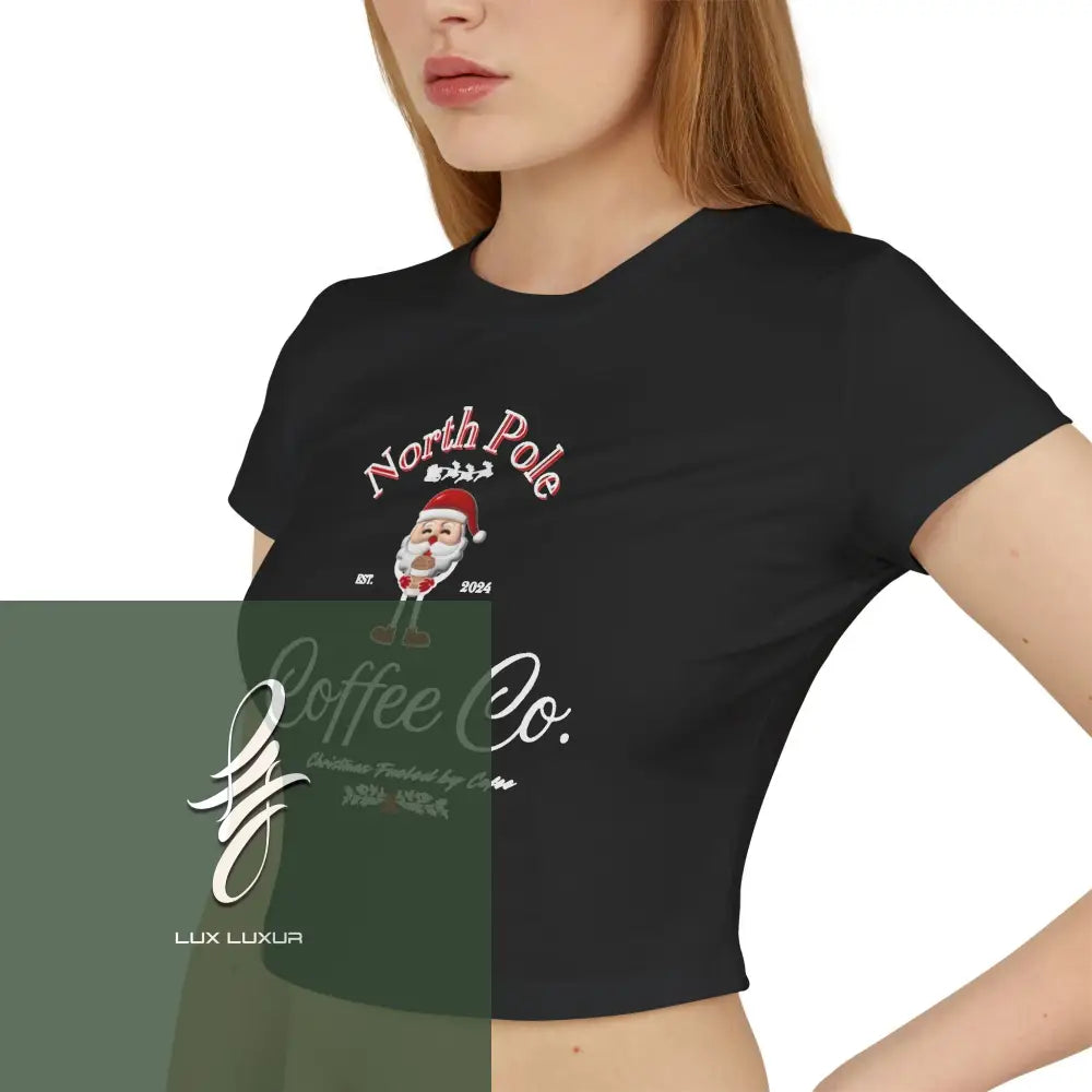 North Pole Women’s Baby Tee T-Shirt