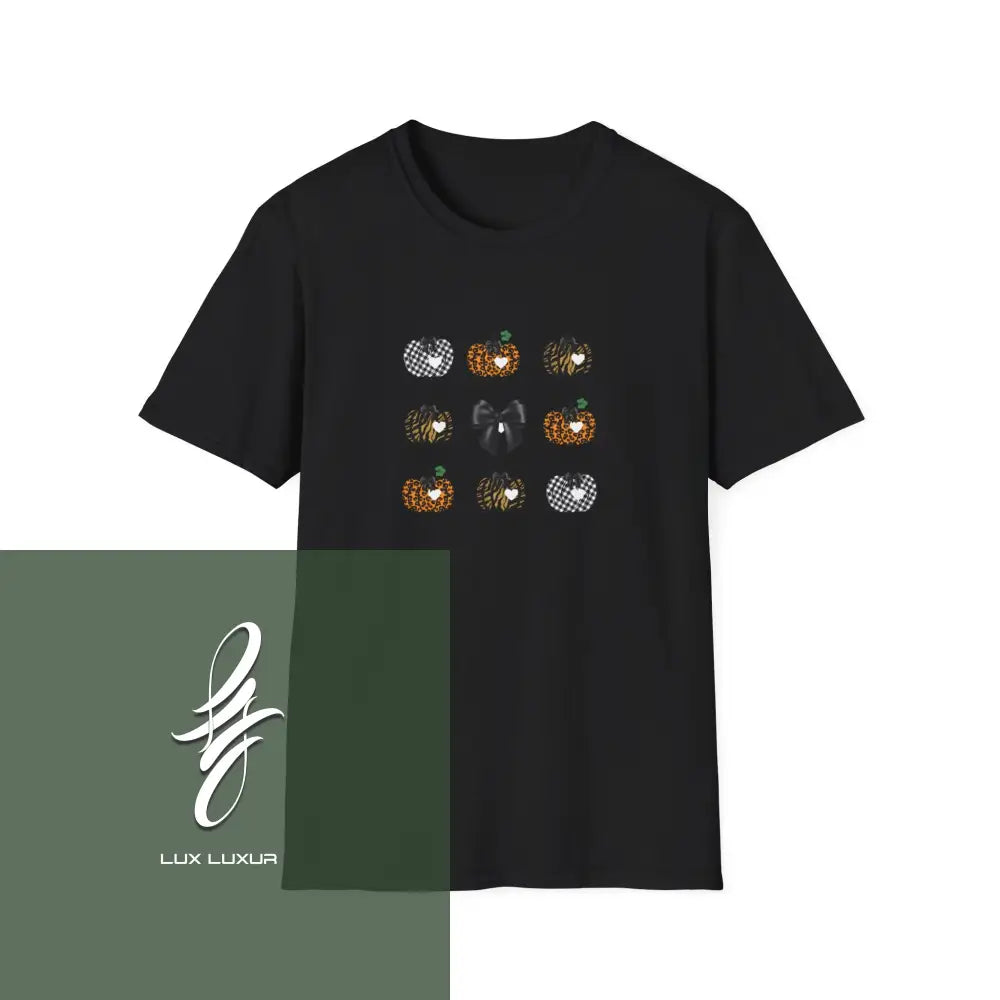 Pumpkin Softstyle T-Shirt Xs / Black