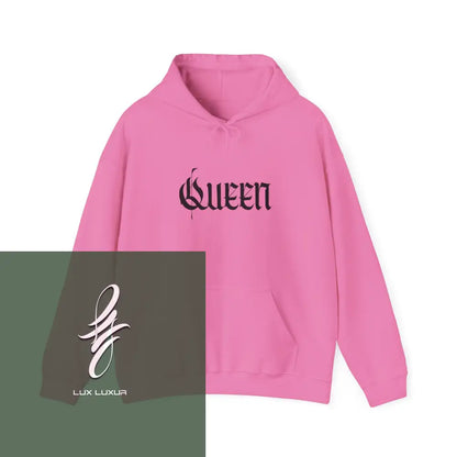 Queen Unisex Heavy Blend™ Hooded Sweatshirt Azalea / S Hoodie