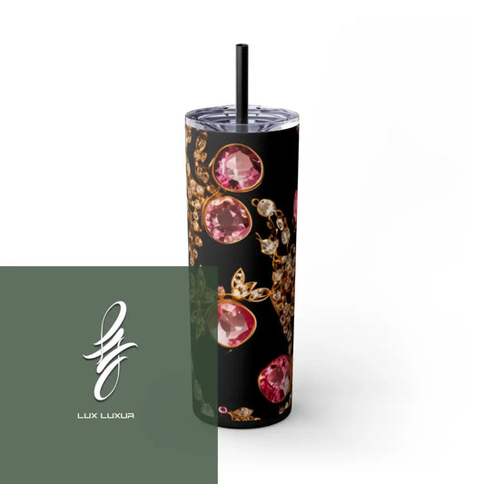 Royal Rosé Skinny Tumbler Matte / Black 20Oz Mug