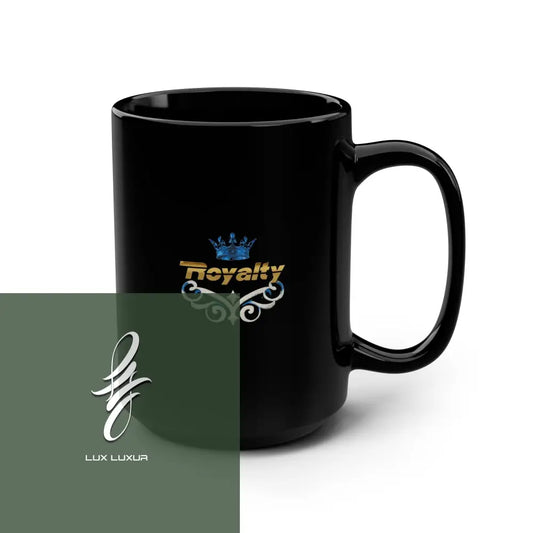 Royalty Black Mug 15Oz