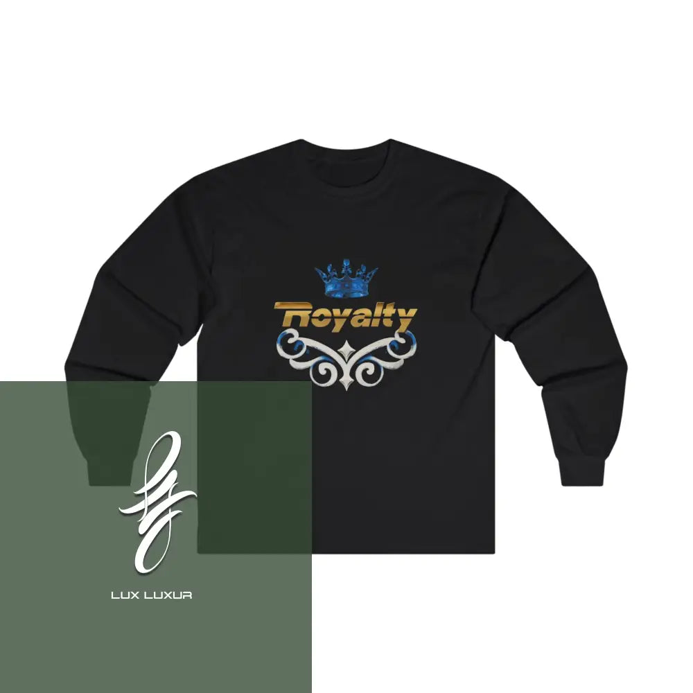 Royalty Unisex Ultra Cotton Long Sleeve Tee S / Black Long-Sleeve