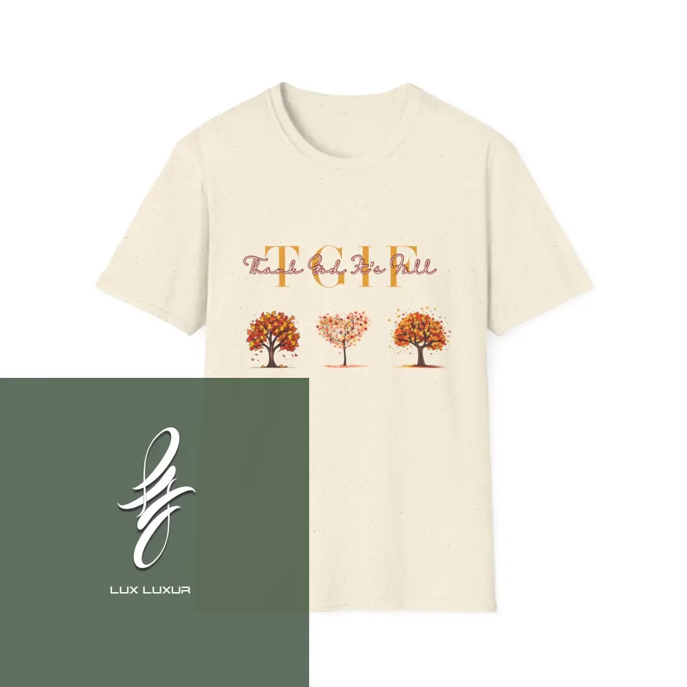 Thank God It’s Fall Softstyle T-Shirt S / Natural